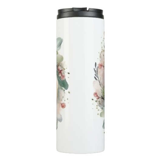 Bouteilles Isothermes Poodle Noël Wreath Festive Pup (Dos)