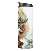 Bouteilles Isothermes Poodle Steampunk Dog (Tourné sur la droite)