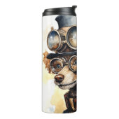 Bouteilles Isothermes Poodle Steampunk Dog (Tourné sur la gauche)