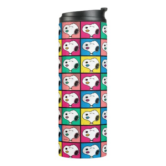 Bouteilles Isothermes Pop Art Snoopy Lips | Mod pour vous Motif (Tourné sur la gauche)