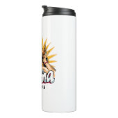 Bouteilles Isothermes Pop Mama Retro Personnalisé Art 1 (Tourné sur la droite)