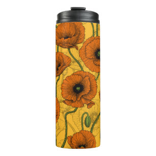 Bouteilles Isothermes Poppies orange