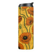 Bouteilles Isothermes Poppies orange (Tourné sur la gauche)