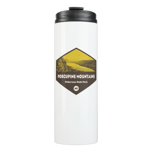 Bouteilles Isothermes Porcupine Mountains Wilderness State Park Michigan (Devant)