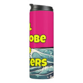 Bouteilles Isothermes Porte-boisson de Funny Wild Swimmer Porte-peignoir (Tourné sur la droite)