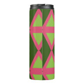 Bouteilles Isothermes Porte-mère personnalisée rose et vert (Dos)