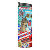 Bouteilles Isothermes Porto Rico - d'inspiration insulaire (Tourné sur la droite)