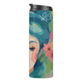 Bouteilles Isothermes Portrait Floral Daydream (Tourné sur la droite)