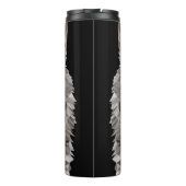 Bouteilles Isothermes Portrait géométrique Wolf Lone (Dos)