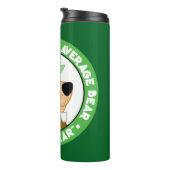 Bouteilles Isothermes Portrait souriant de l'ours de Yogi (Tourné sur la droite)