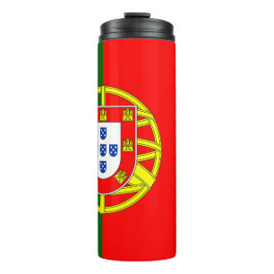 Bouteilles Isothermes Portugal Travel Mug, drapeau patriotique portugais