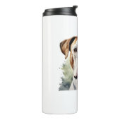 Bouteilles Isothermes Pose de chien de boxe en aquarelle (Tourné sur la gauche)