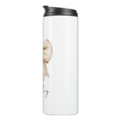 Bouteilles Isothermes Poser la ceinture blanche (Tourné sur la droite)