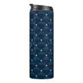 Bouteilles Isothermes Posh Quilly Navy & Bling (Tourné sur la droite)