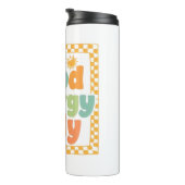 Bouteilles Isothermes Positive "Good Energy Only" Checkered Frame (Tourné sur la droite)