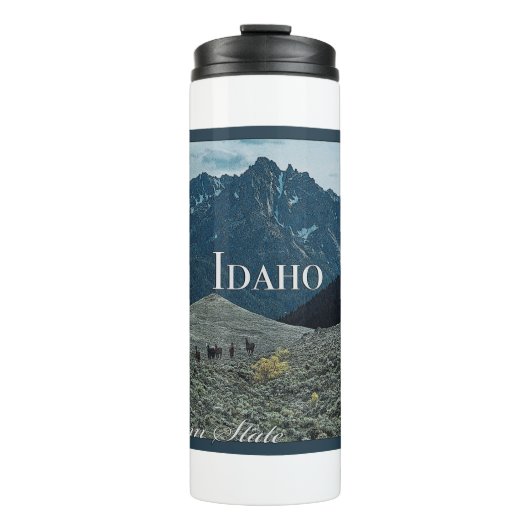 Bouteilles Isothermes Poster Art Idaho (Devant)