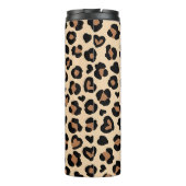 Bouteilles Isothermes Poster de animal, Léopard Brown, Spots de guépard, (Dos)