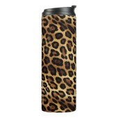 Bouteilles Isothermes Poster de animal Léopard Noir Brown d'or (Tourné sur la gauche)
