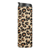 Bouteilles Isothermes Poster de animal léopard, noir, Brown et tan (Tourné sur la droite)