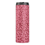 Bouteilles Isothermes Poster de animal léopard tacheté rose (Dos)