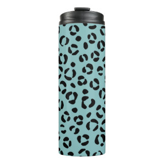 Bouteilles Isothermes Poster de animal turquoise