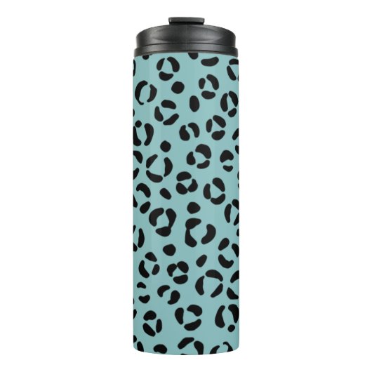 Bouteilles Isothermes Poster de animal turquoise (Devant)