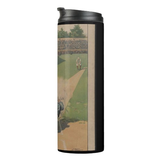 Bouteilles Isothermes Poster de baseball (Tourné sur la droite)