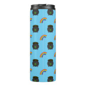 Bouteilles Isothermes Pot de dessin en or arc-en-ciel (Dos)