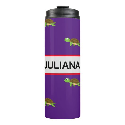 Bouteilles Isothermes Poule rouge moderne pourpre (Devant)