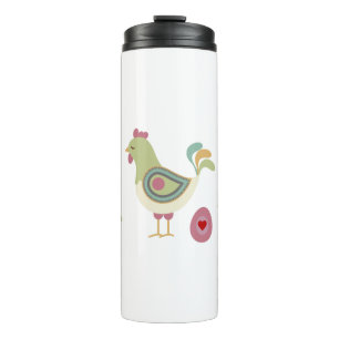 Bouteilles Isothermes Poulet Et Oeuf Mignons