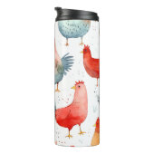 Bouteilles Isothermes Poulets d'élevage (Tourné sur la droite)
