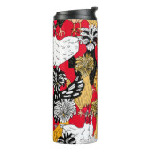 Bouteilles Isothermes Poulets et poules polonaises mignons (Tourné sur la gauche)