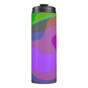 Bouteilles Isothermes Pourpre Et Vert 403