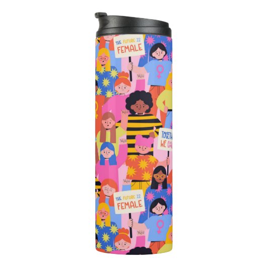 Bouteilles Isothermes Poussette de diversité pour femmes (Tourné sur la droite)