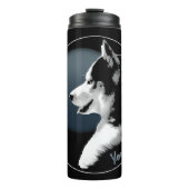 Bouteilles Isothermes Poussette Husky Tumbler Mug Personnalisé Poussée C (Devant)