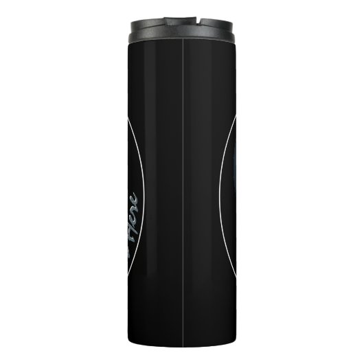 Bouteilles Isothermes Poussette Husky Tumbler Mug Personnalisé Poussée C (Dos)