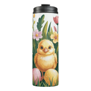 Bouteilles Isothermes Poussins de Pâques Cute Spring Baby Chick Design