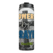 Bouteilles Isothermes Powered By Prayer Cross Art (Devant)