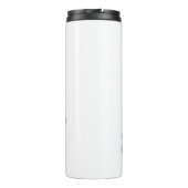 Bouteilles Isothermes Prends un bonjour ! - Joyeux dessin de chien blanc (Dos)