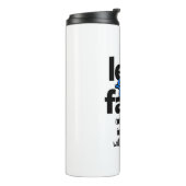 Bouteilles Isothermes Prenez Un Leap De Foi & Croire... Mug (Tourné sur la gauche)