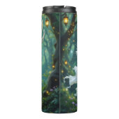 Bouteilles Isothermes Pretty Fairy and White Deer in Enchanted Forest (Dos)