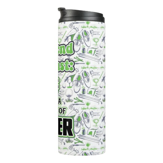 Bouteilles Isothermes Prévision du week-end de golf (Tourné sur la droite)