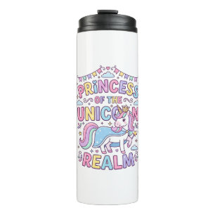Bouteilles Isothermes Princesse Licorne du Royaume Licorne Charmant POD