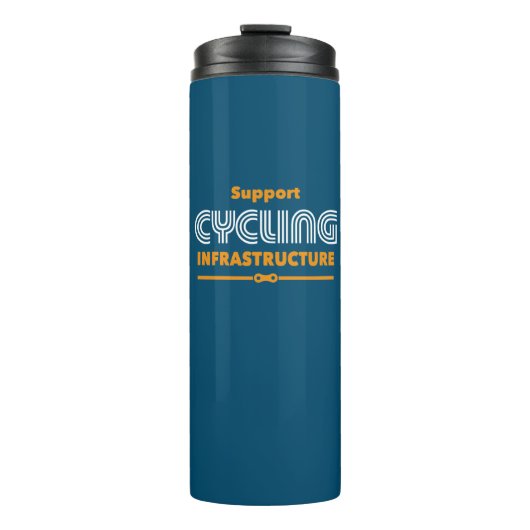 Bouteilles Isothermes Prise en charge de l'infrastructure cyclable (Devant)