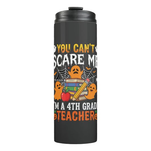 Bouteilles Isothermes Prof de 4e Halloween Ghost drôle (Devant)