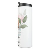 Bouteilles Isothermes Professeur de Merci de Chouette Aquarelle moderne (Tourné sur la droite)