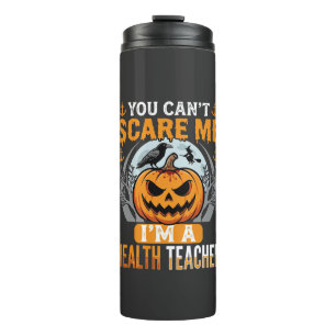 Bouteilles Isothermes Professeur de santé Halloween Citrouille effrayant