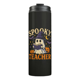 Bouteilles Isothermes Professeur effrayant Halloween Gentil Fantôme Lect
