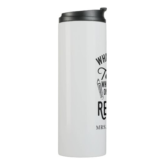 Bouteilles Isothermes Professeur retraité Chef de l'école Retraite sur m (Tourné sur la gauche)