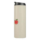 Bouteilles Isothermes Professeur XOXO Crayon Saint Valentin et pomme (Tourné sur la droite)